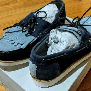 Men's Grenson "Stevie" Suede Moccasins